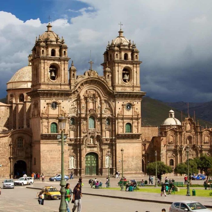 Cusco catholic cathedral